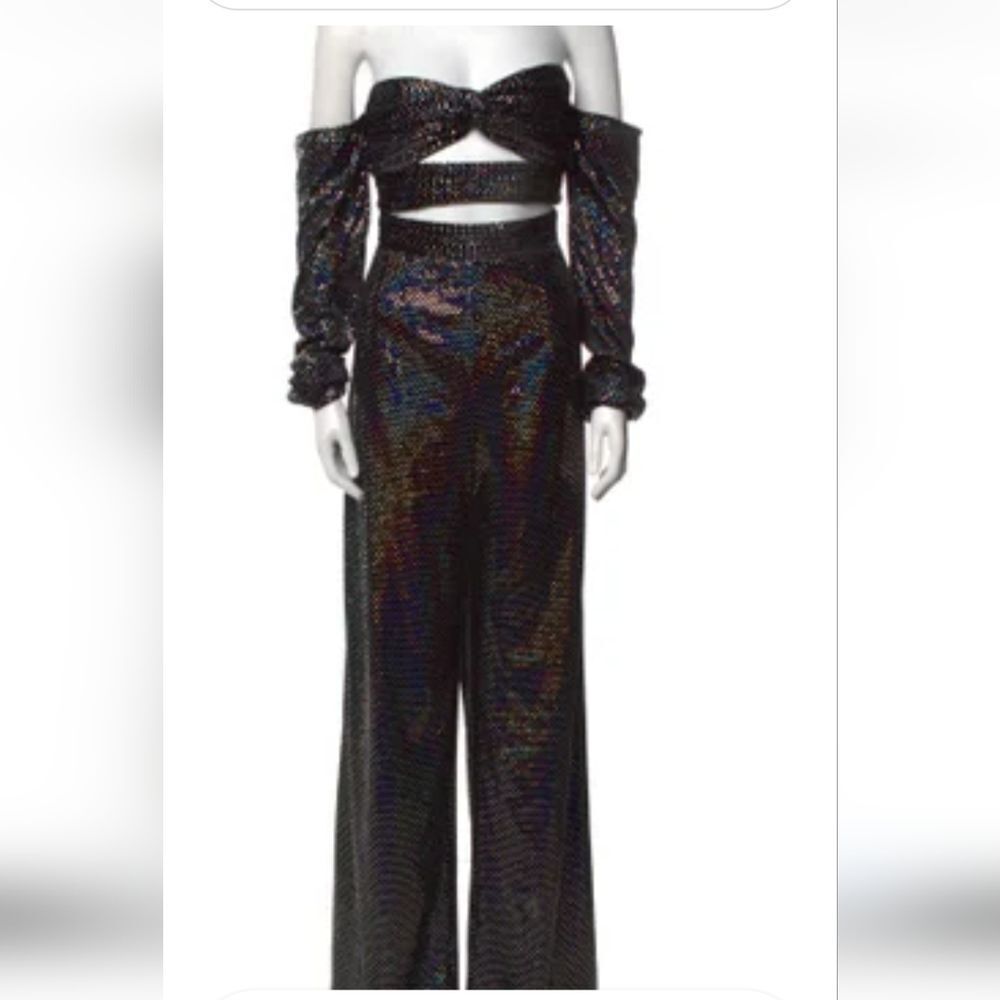 BRONX and BANCO full glitter accents JUMPSUIT  Nwot